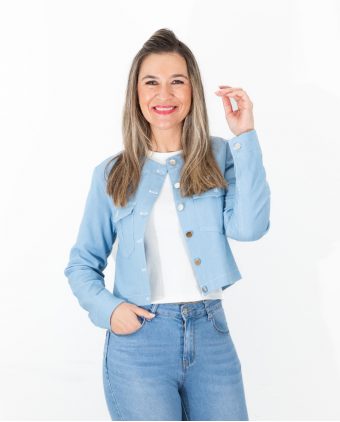 Chaqueta Light Blue