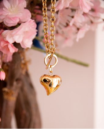 Collar Heart Gold