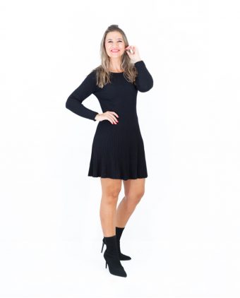 Vestido Crow Negro